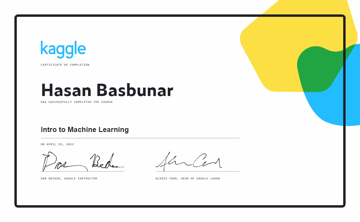 Intro to Machine Learning